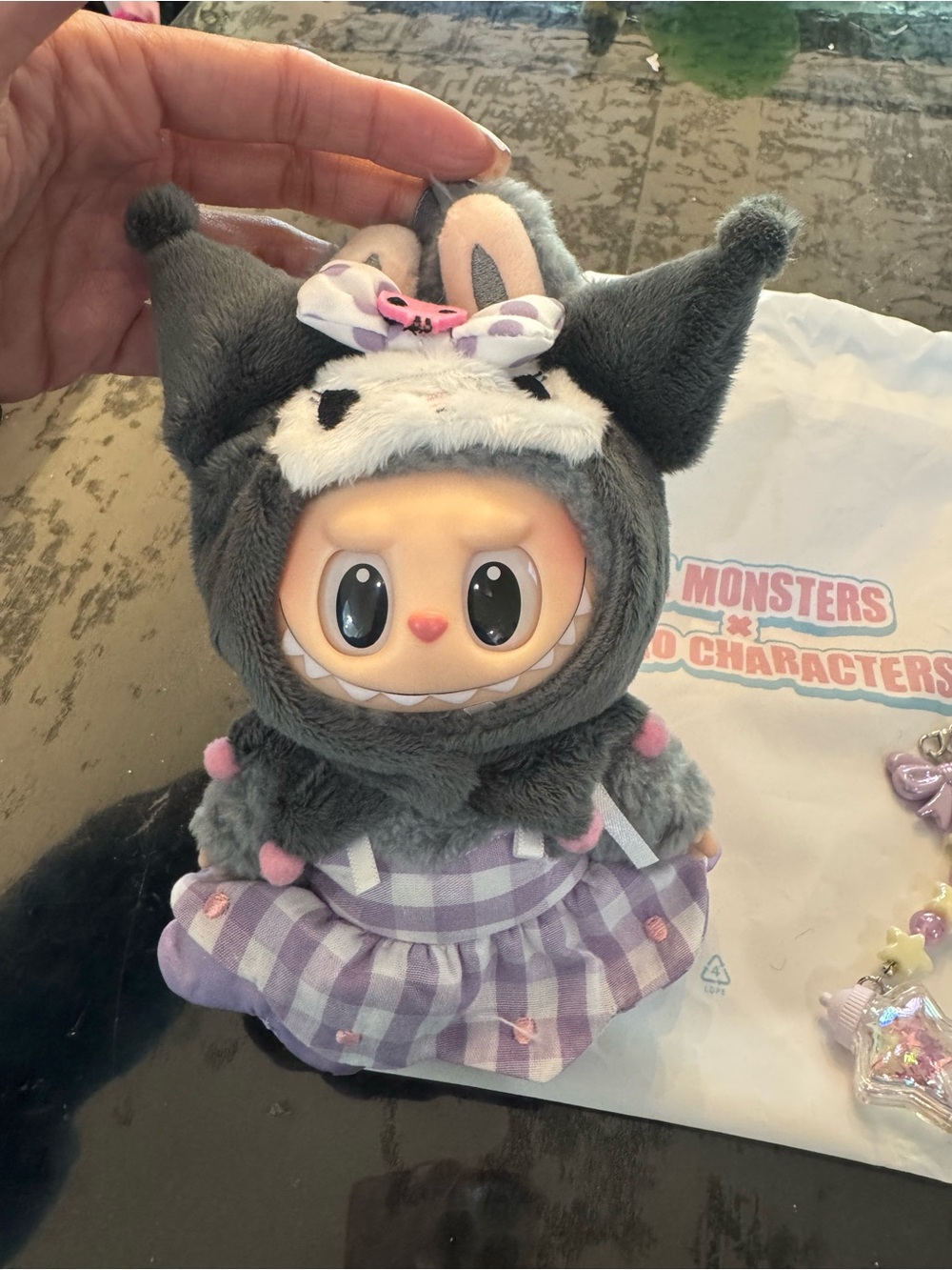 Labubu Sanrio Plush & keychain POPMART
